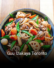 Book a table now at Guu Izakaya Toronto