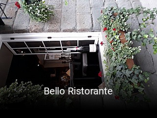 Bello Ristorante reserve table