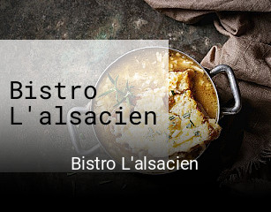 Bistro L'alsacien book online