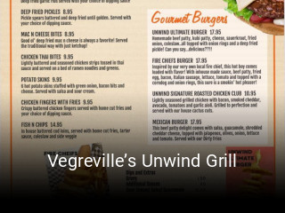 Vegreville’s Unwind Grill table reservation