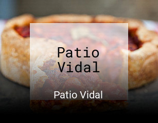 Patio Vidal reserve table