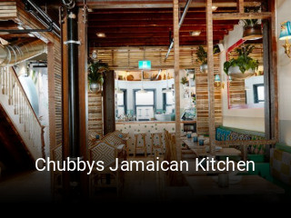 Chubbys Jamaican Kitchen book table