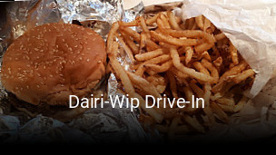 Book a table now at Dairi-Wip Drive-In