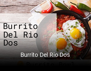 Burrito Del Rio Dos book table