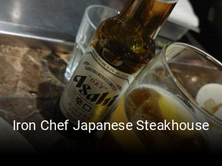 Iron Chef Japanese Steakhouse table reservation