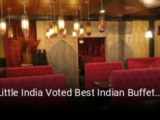 Little India Voted Best Indian Buffet Dine-in Takeout Delivery Vegetarian And Indian Sweets reservation
