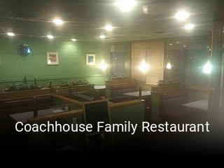 Coachhouse Family Restaurant table reservation
