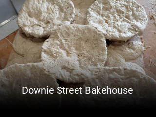 Downie Street Bakehouse book table