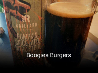 Boogies Burgers reserve table