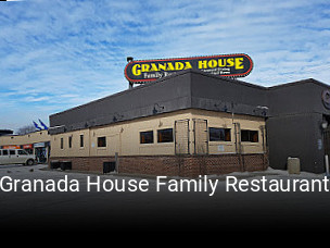 Granada House Family Restaurant table reservation