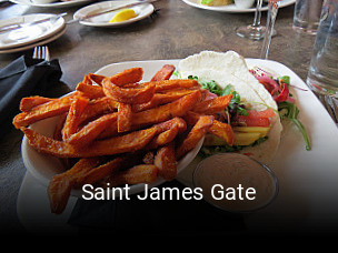 Saint James Gate book table