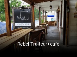 Rebel Traiteur+café book table