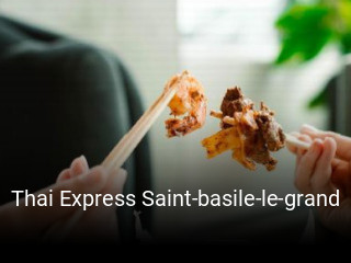 Thai Express Saint-basile-le-grand table reservation