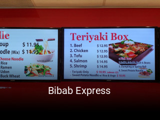 Bibab Express reserve table