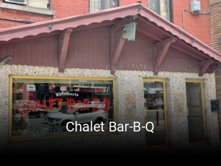 Chalet Bar-B-Q book table