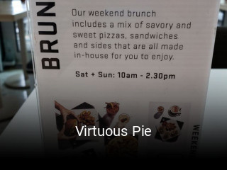 Book a table now at Virtuous Pie
