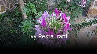 Ivy Restaurant reservation