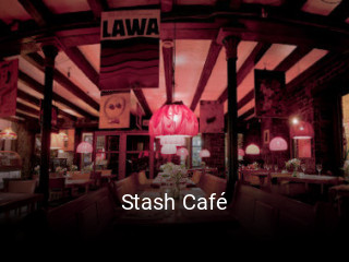 Stash Café reserve table