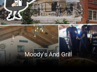Moody's And Grill book table