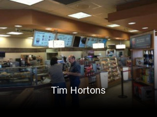 Tim Hortons book table
