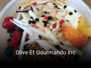 Book a table now at Olive Et Gourmando Inc