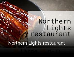 Northern Lights restaurant reserve table