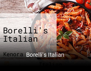 Borelli's Italian reserve table