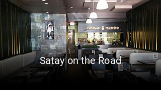 Satay on the Road book table
