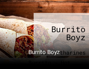 Burrito Boyz book table