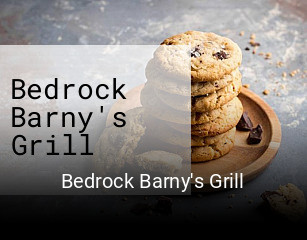 Bedrock Barny's Grill book table
