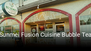Sunmei Fusion Cuisine Bubble Tea reserve table