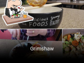 Book a table now at Grimshaw
