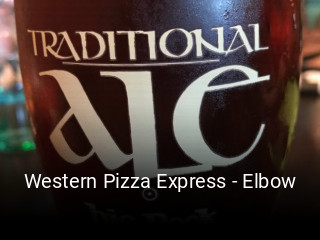 Book a table now at Western Pizza Express - Elbow