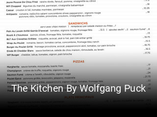 Book a table now at The Kitchen By Wolfgang Puck