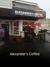 Book a table now at Alexander's Coffee