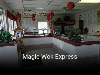 Book a table now at Magic Wok Express