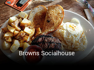 Book a table now at Browns Socialhouse