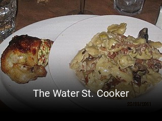 Book a table now at The Water St. Cooker