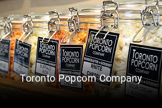 Book a table now at Toronto Popcorn Company