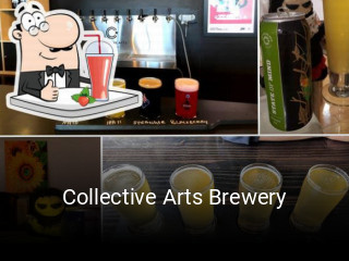 Collective Arts Brewery table reservation