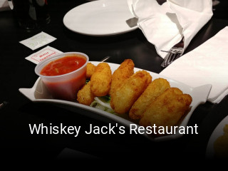 Whiskey Jack's Restaurant reserve table