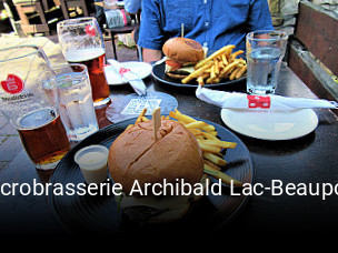Microbrasserie Archibald Lac-Beauport reservation