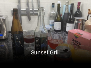 Book a table now at Sunset Grill