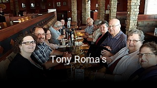 Book a table now at Tony Roma's