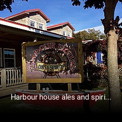Book a table now at Harbour house ales and spirits