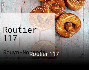 Book a table now at Routier 117