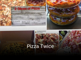 Book a table now at Pizza Twice