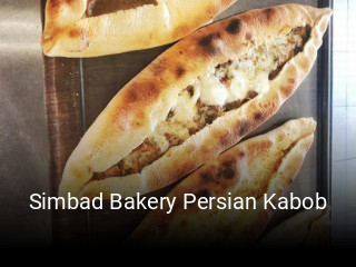 Book a table now at Simbad Bakery Persian Kabob