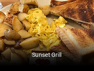 Book a table now at Sunset Grill