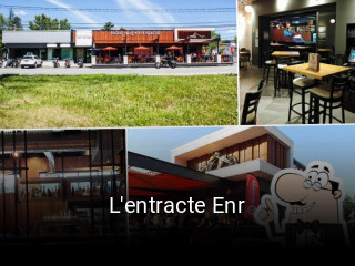 Book a table now at L'entracte Enr